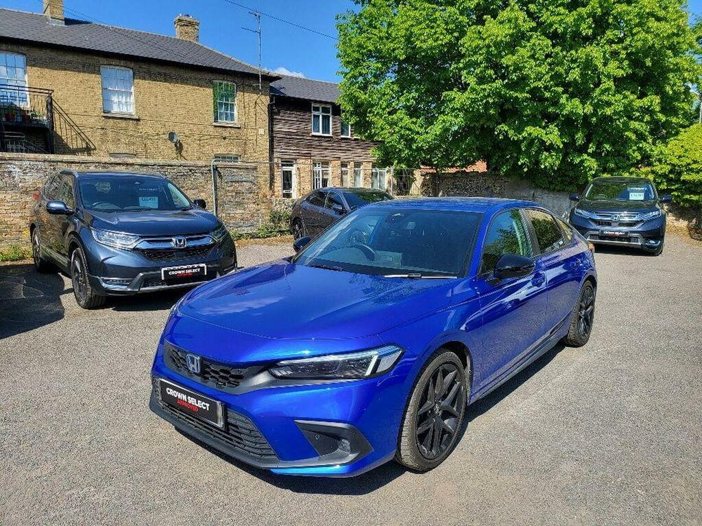 Honda Civic 2.0 H I-mmd Sport Ecvt Euro 6 S S AE23OSM Blue #3