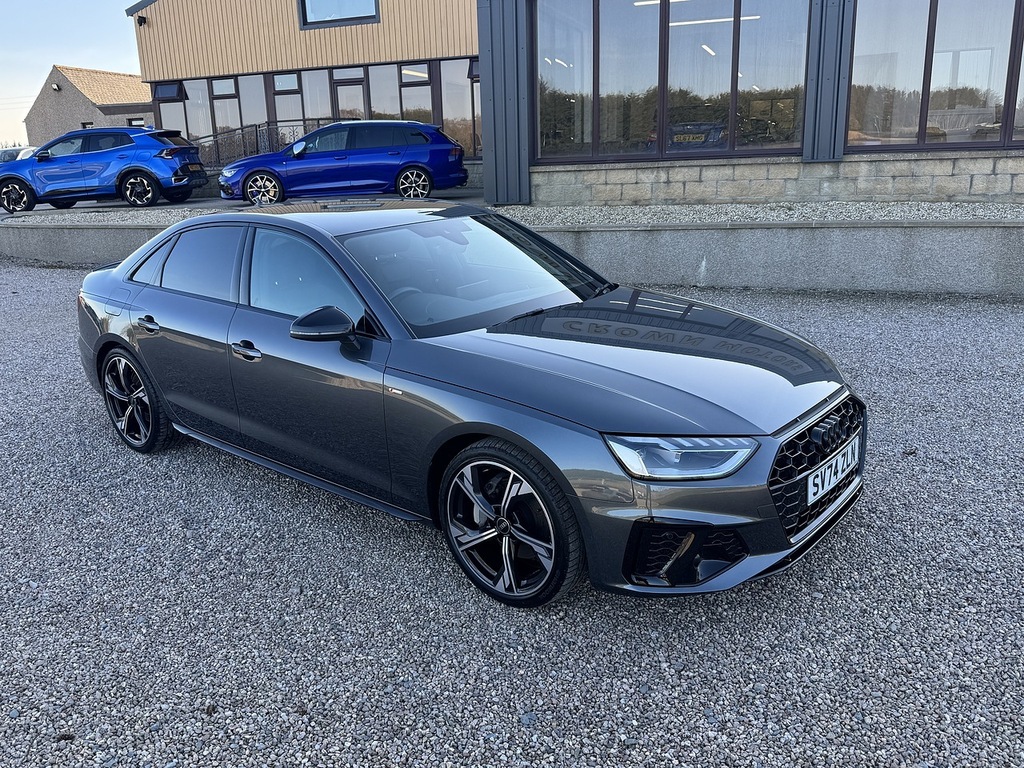 Audi A4 Saloon SV74ZLN Grey #2