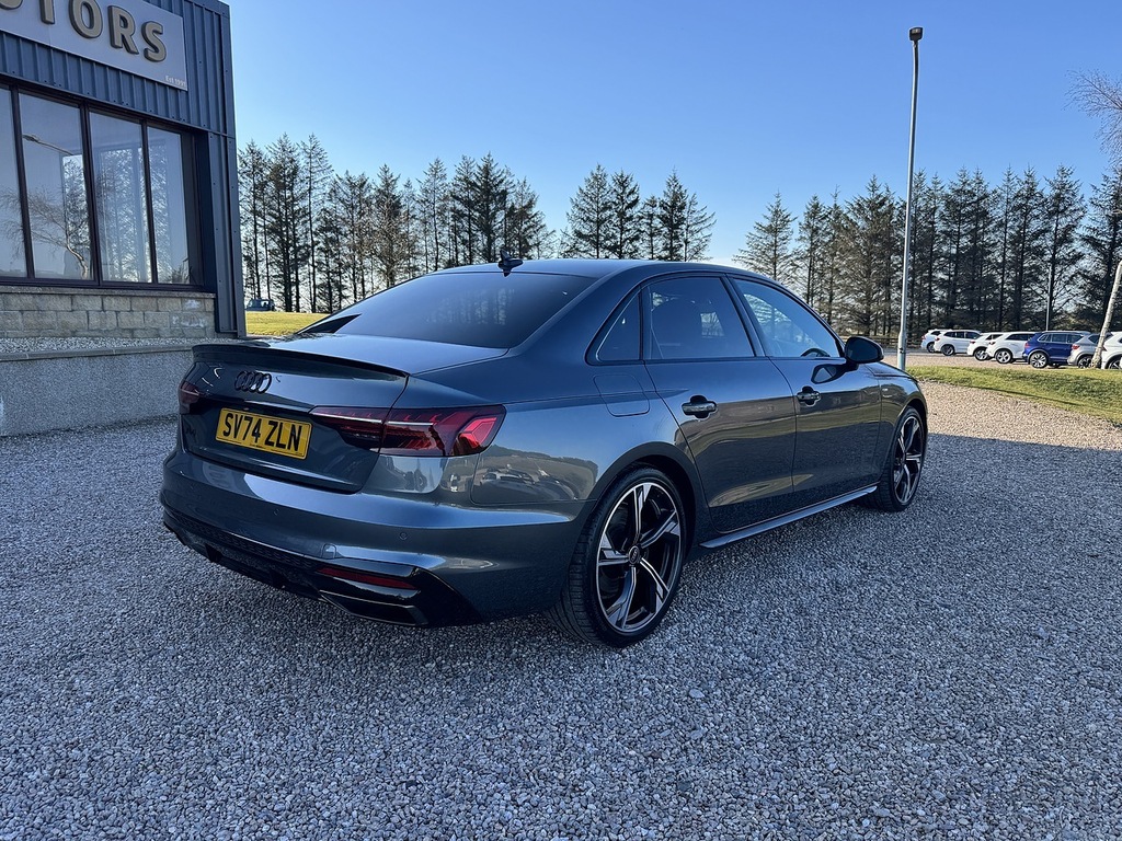 Audi A4 Saloon SV74ZLN Grey #3
