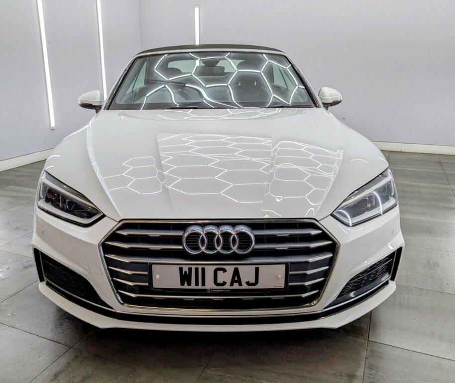 Audi A5 2L S Line W11CAJ White #4