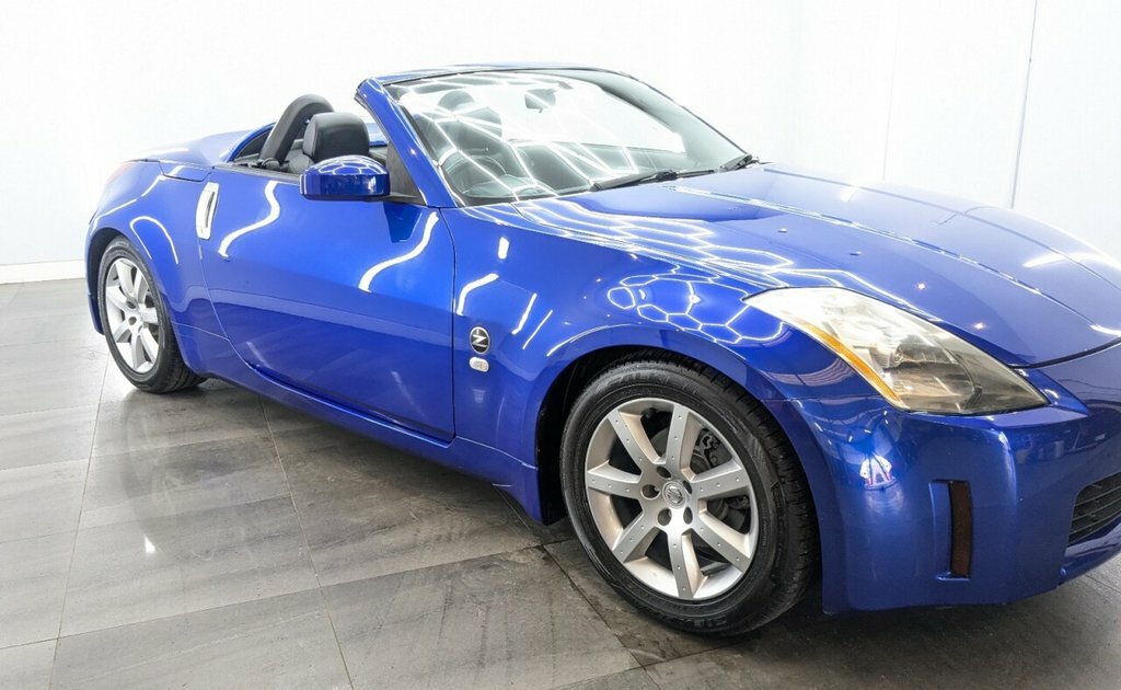 Nissan 350Z Convertible Blue #4