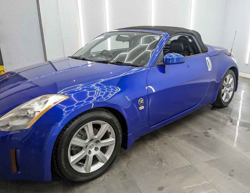 Nissan 350Z Convertible Blue #5