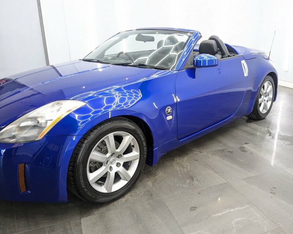 Nissan 350Z Convertible Blue #3