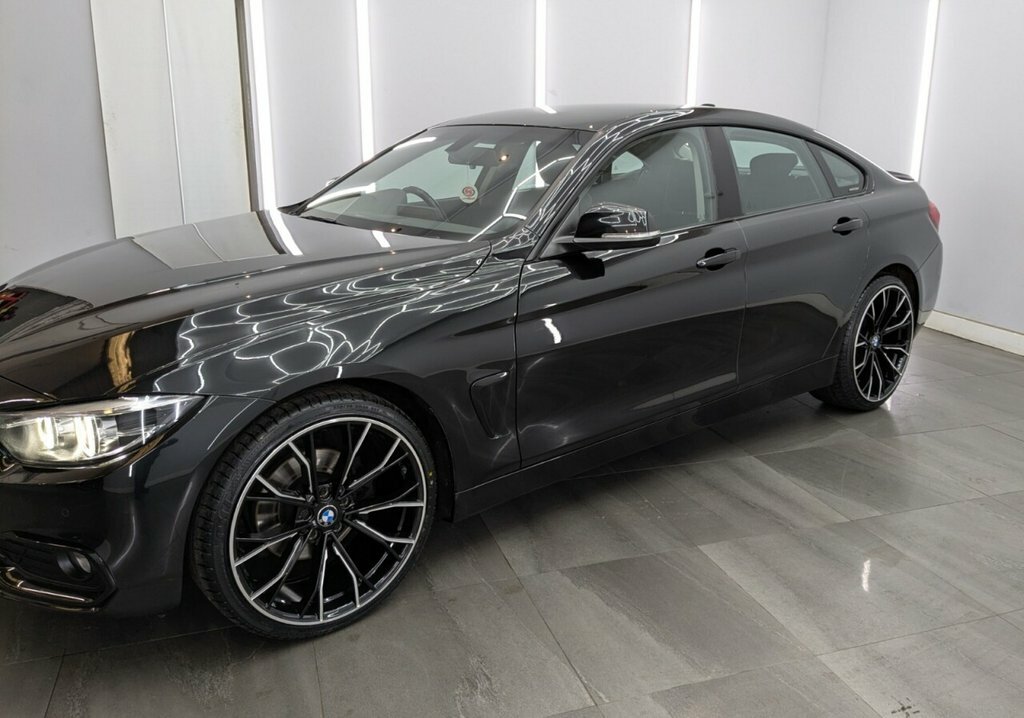 BMW 4 Series Gran Coupe 2L Sport LR69WWP Black #3
