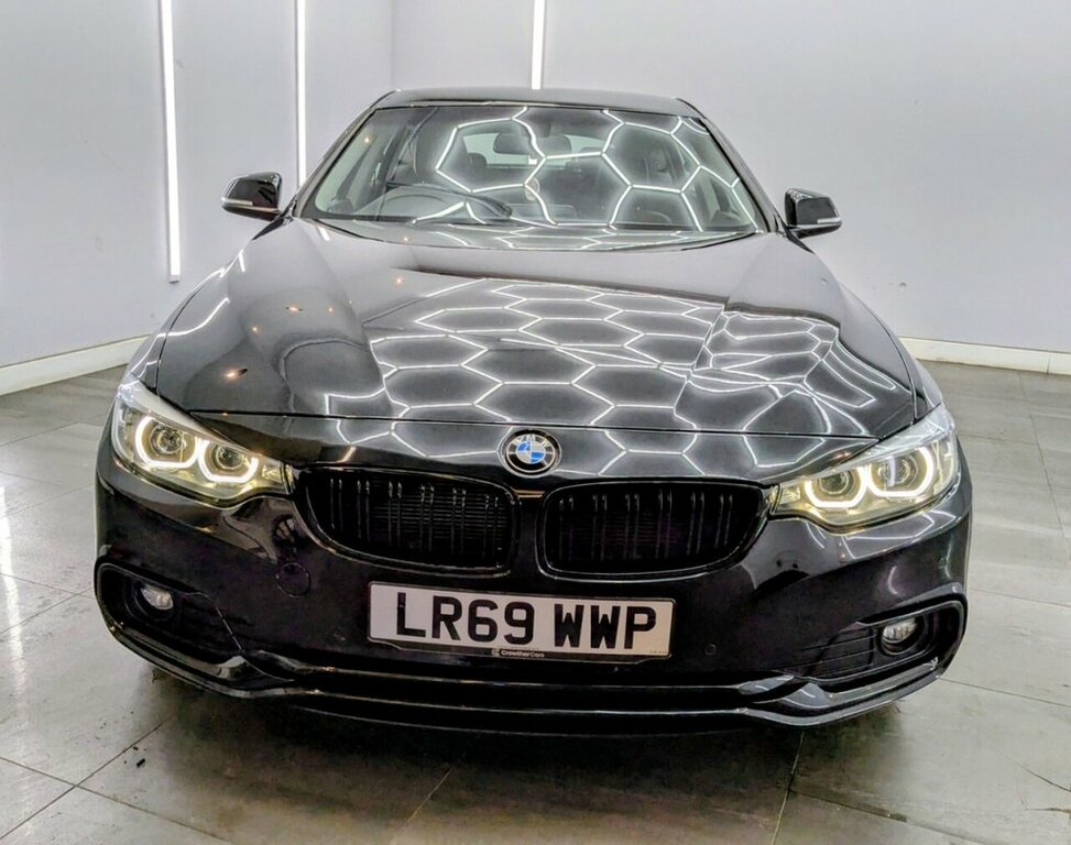 BMW 4 Series Gran Coupe 2L Sport LR69WWP Black #2