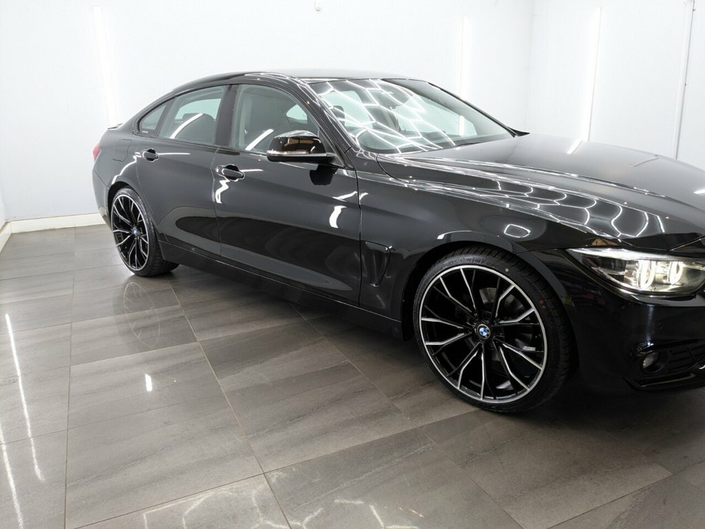 BMW 4 Series Gran Coupe 2L Sport LR69WWP Black #4