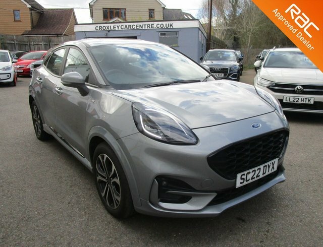Ford Puma 1.0T Ecoboost Mhev St-line Suv Hybrid M SC22DYX Silver #2