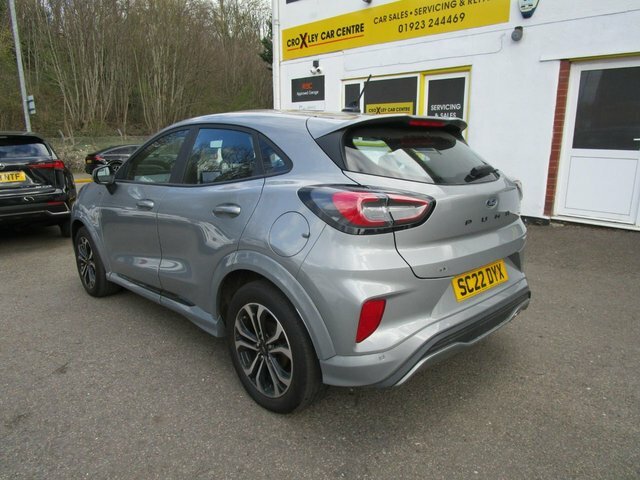 Ford Puma 1.0T Ecoboost Mhev St-line Suv Hybrid M SC22DYX Silver #6