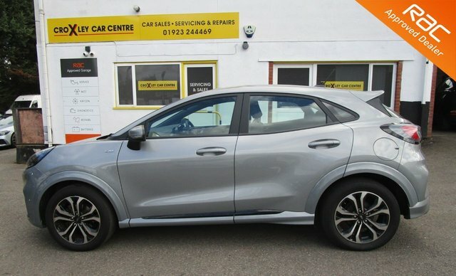 Ford Puma 1.0T Ecoboost Mhev St-line Suv Hybrid M SC22DYX Silver #5
