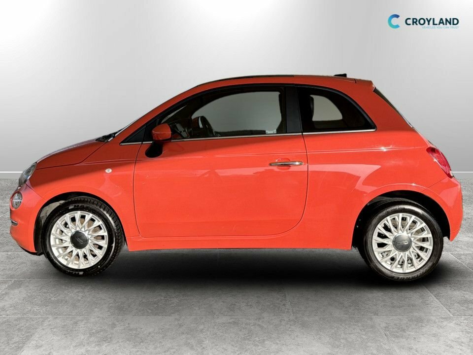 Fiat 500 Hatchback WP23HXN Orange #6