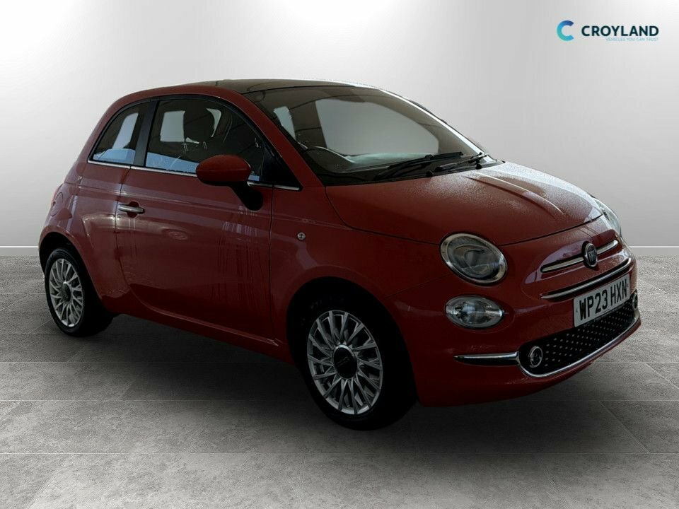 Fiat 500 Hatchback Orange
