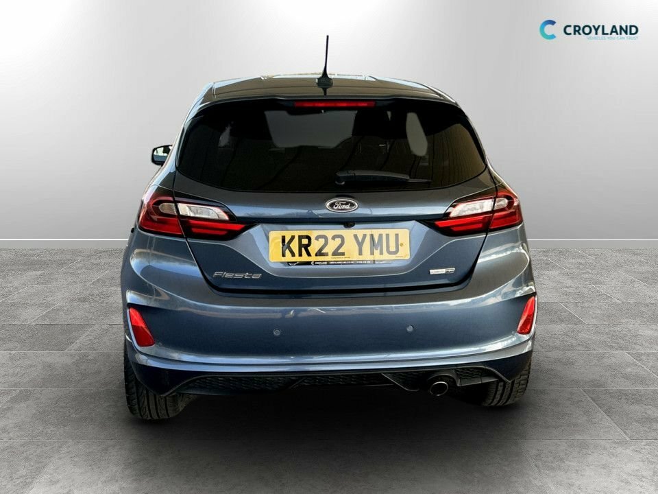 Ford Fiesta 1L St-line Vignale KR22YMU Blue #4