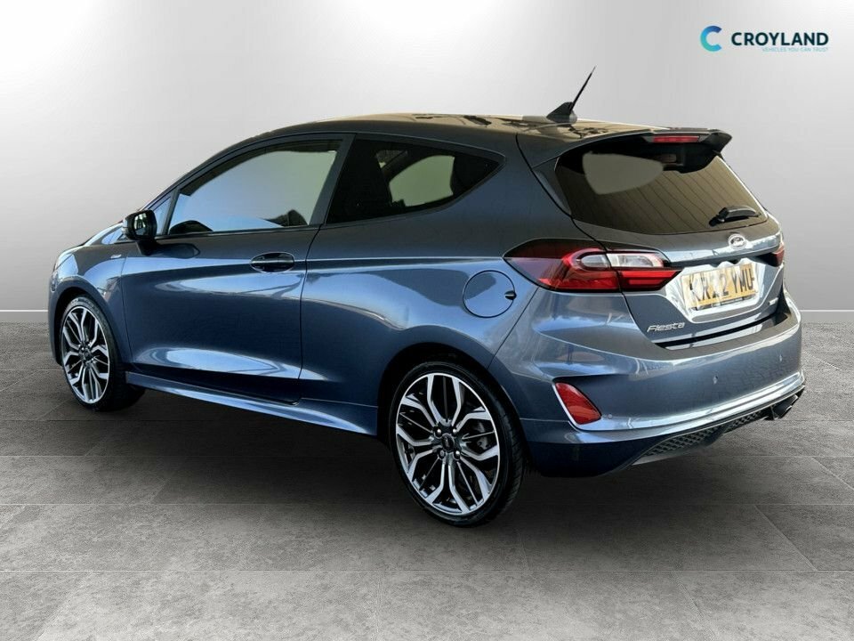 Ford Fiesta 1L St-line Vignale KR22YMU Blue #5