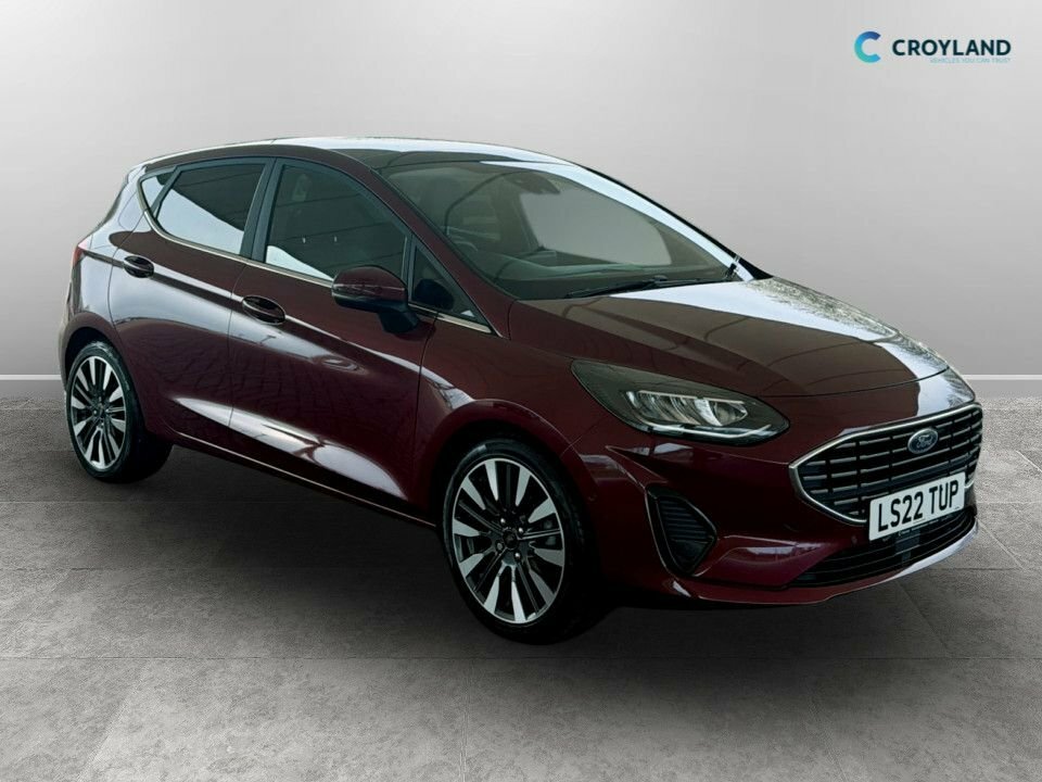 Ford Fiesta 1L Titanium Vignale Blue
