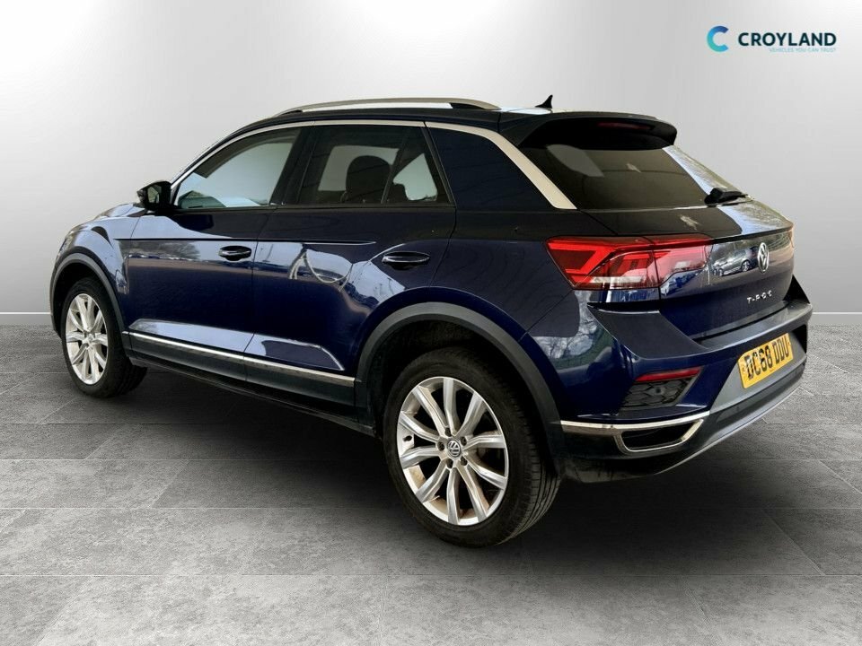 Volkswagen T-Roc 1L Sel DC68DDU Blue #3