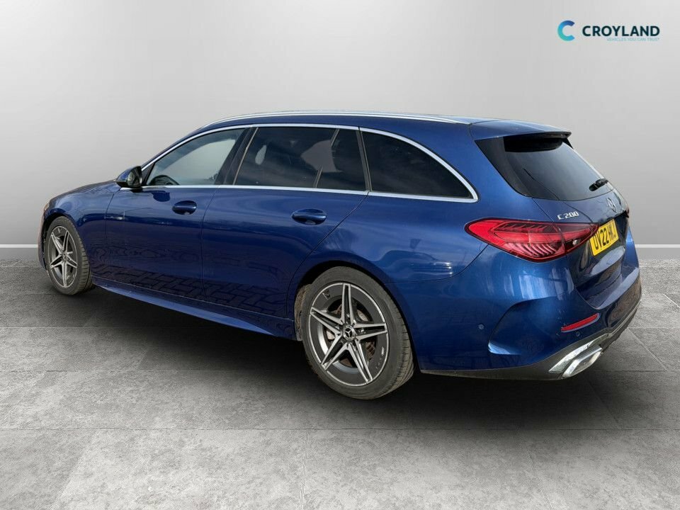 Mercedes-Benz C Class 1.5L Amg Line OV22HKJ Blue #3
