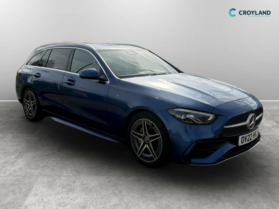 Mercedes-Benz C Class 1.5L Amg Line Blue