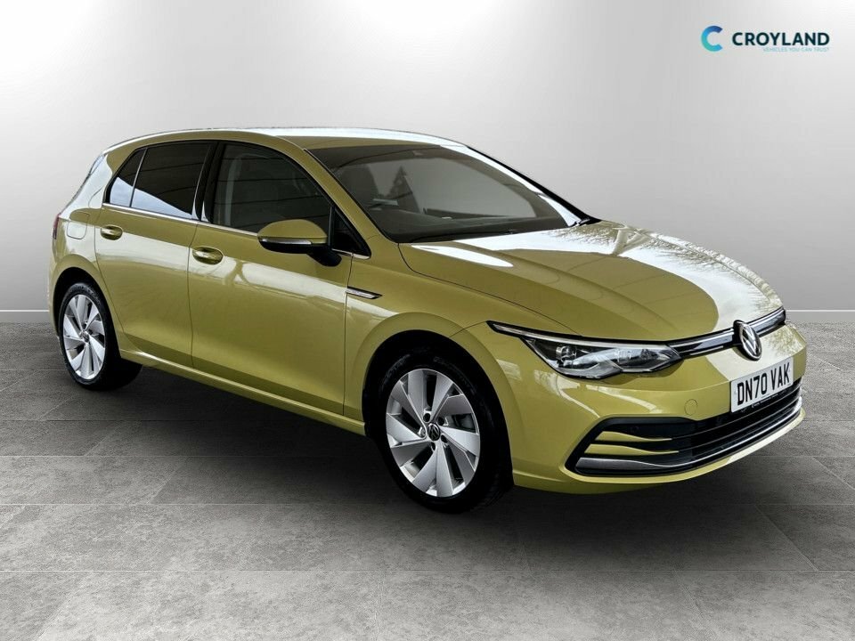 Volkswagen Golf 2L Style Yellow