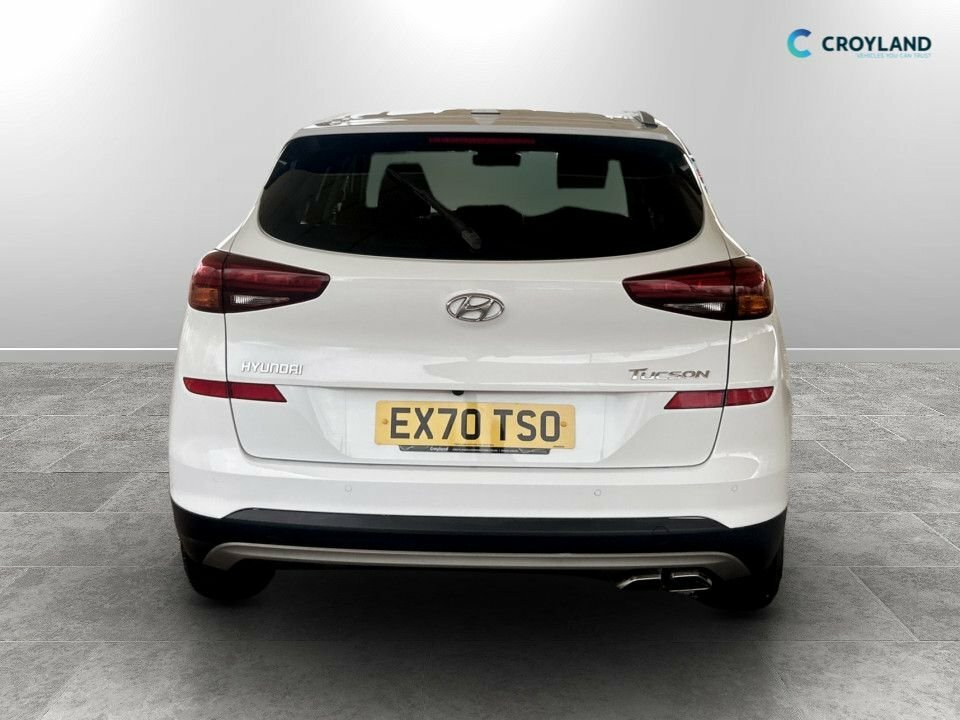 Hyundai Tucson Estate EX70TSO White #4