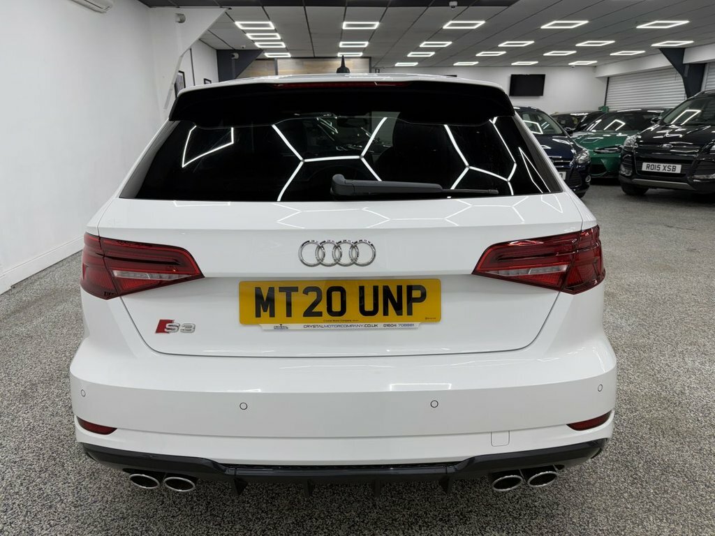 Audi S3 Hatchback MT20UNP White #4