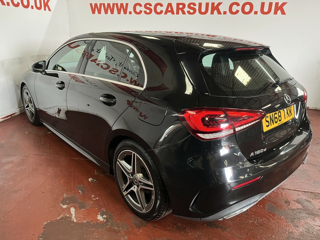 Mercedes-Benz A Class 1.5 A180d Amg Line SN68TKK Black #5