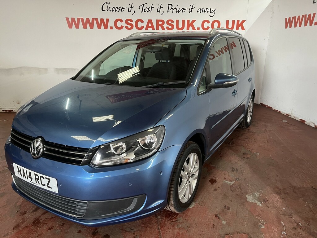 Volkswagen Touran 1.6 Tdi Bluemotion Tech Se Blue #4