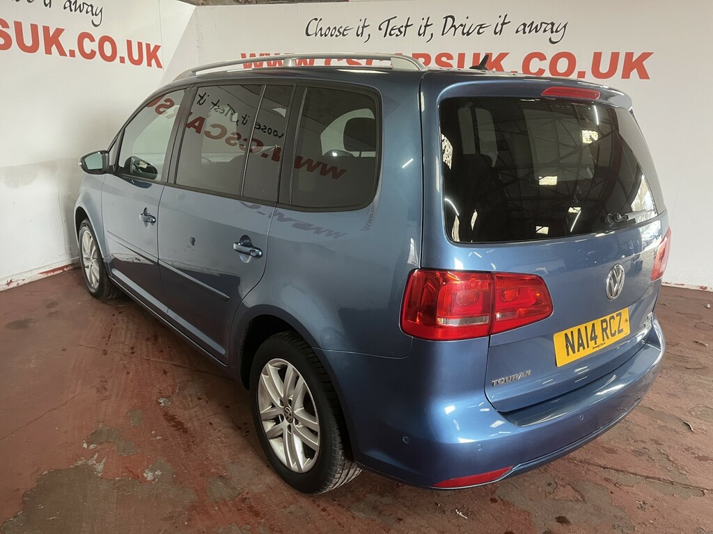 Volkswagen Touran 1.6 Tdi Bluemotion Tech Se Blue #5