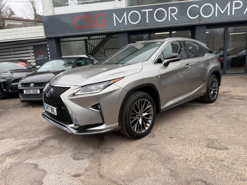 Lexus RX 450H 3.5 F-sport Cvt - Lexus History - Hleath Silver