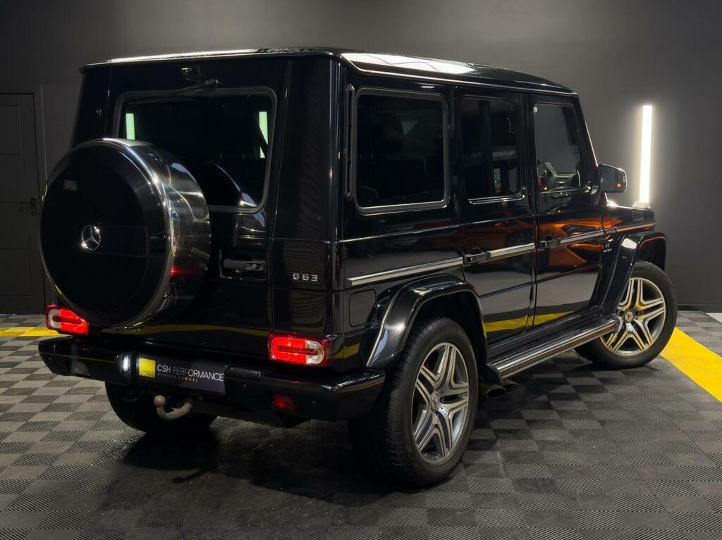 Mercedes-Benz G Class 5.5 G63 V8 Biturbo Amg Spds7gt 4Wd Euro 6 Ss 5 Black #5