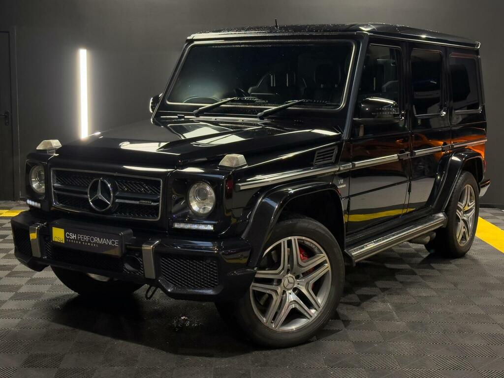 Mercedes-Benz G Class 5.5 G63 V8 Biturbo Amg Spds7gt 4Wd Euro 6 Ss 5 Black