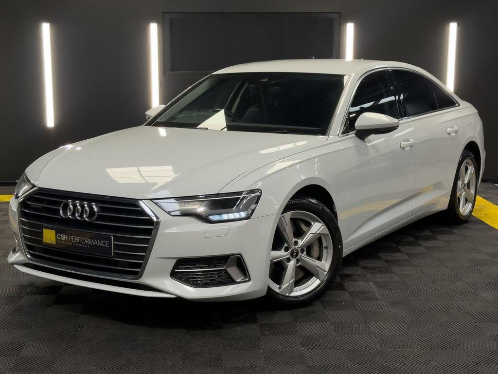 Audi A6 Saloon 2.0 Tfsie 50 Sport S Tronic Quattro Euro 6 Ss 4 White