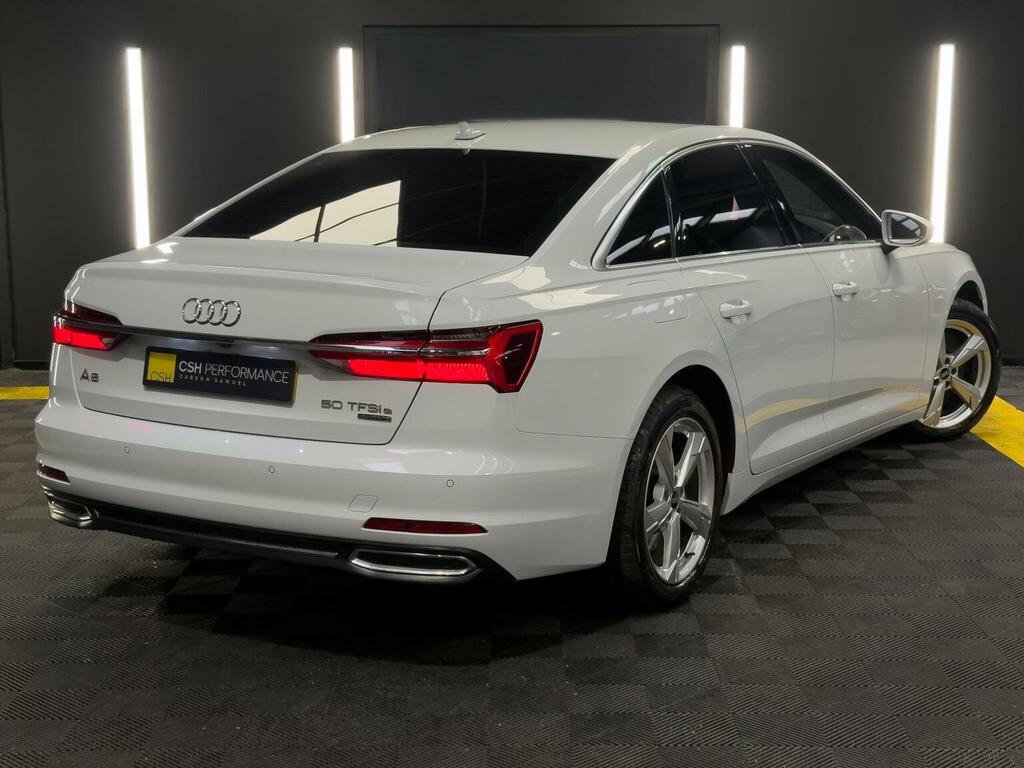Audi A6 Saloon 2.0 Tfsie 50 Sport S Tronic Quattro Euro 6 Ss 4 White #5