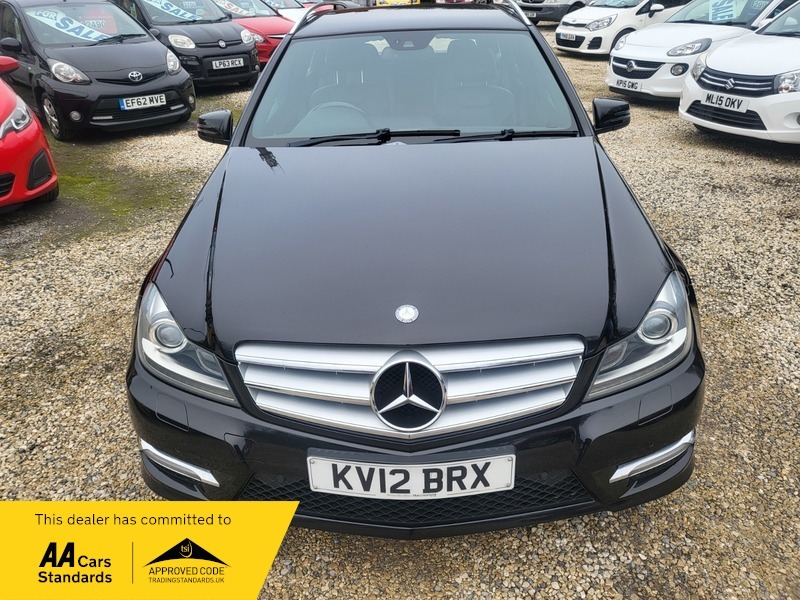 Mercedes-Benz C Class C180 Blueefficiency Sport KV12BRX Black #3
