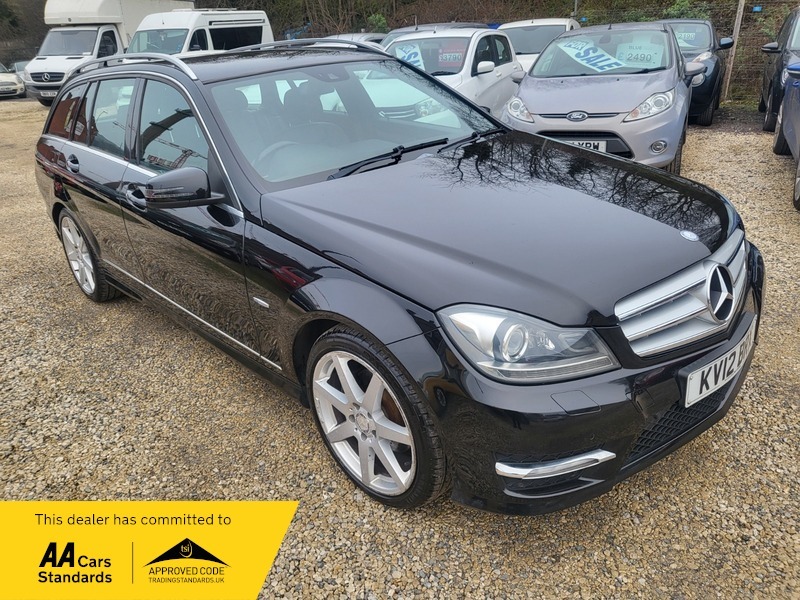 Mercedes-Benz C Class C180 Blueefficiency Sport KV12BRX Black #5