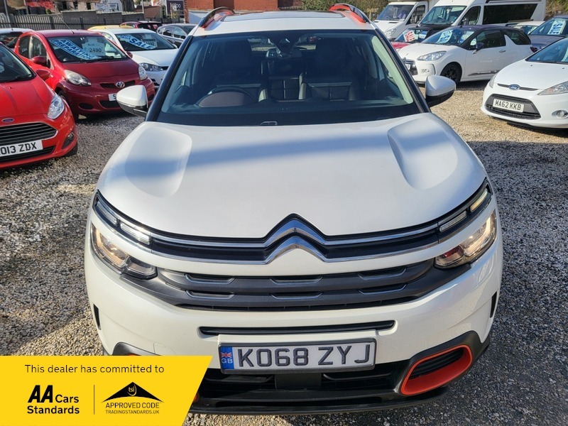 Citroen C5 Aircross Bluehdi Flair Plus S KO68ZYJ White #3