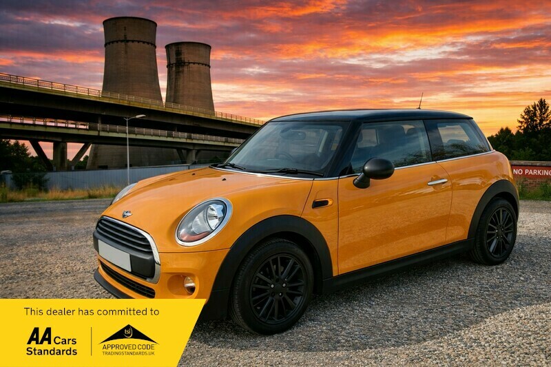 Mini Hatch Hatchback Orange