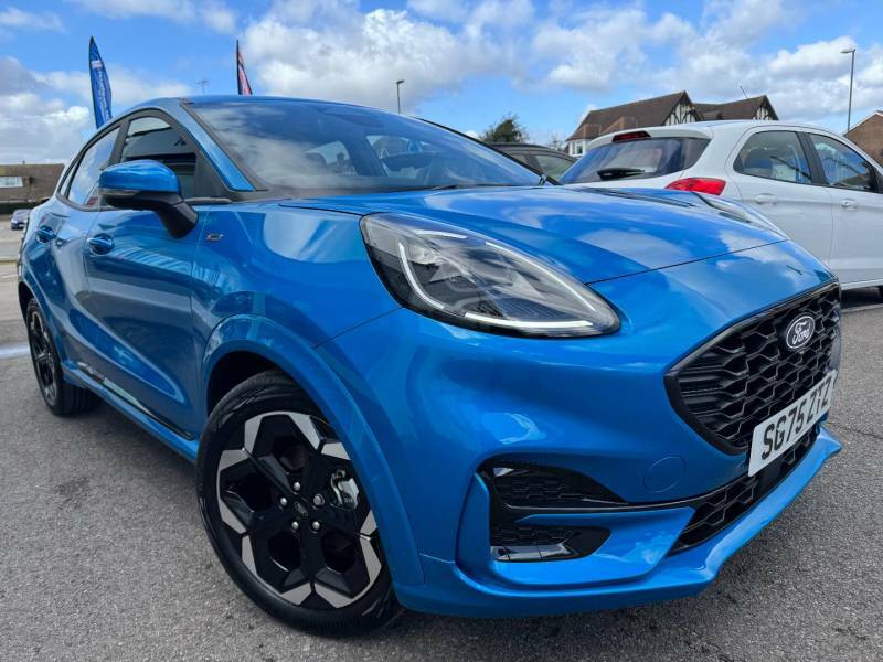 Ford Puma 1.0 Ecoboost Hybrid Mhev St-line X - 2025 75 SG75ZTZ Blue #4