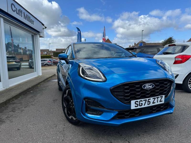 Ford Puma 1.0 Ecoboost Hybrid Mhev St-line X - 2025 75 SG75ZTZ Blue #3