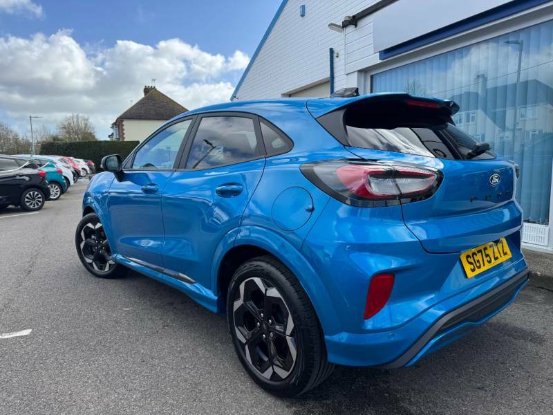Ford Puma 1.0 Ecoboost Hybrid Mhev St-line X - 2025 75 SG75ZTZ Blue #2