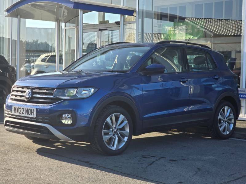 Volkswagen T-Cross Se Tsi - 2022 22 MW22NOH Blue #4