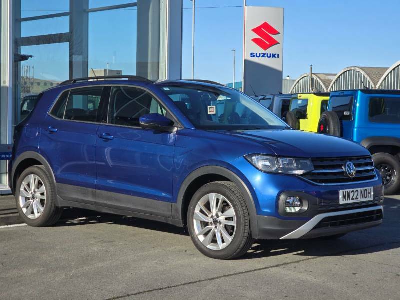 Volkswagen T-Cross Se Tsi - 2022 22 MW22NOH Blue #2