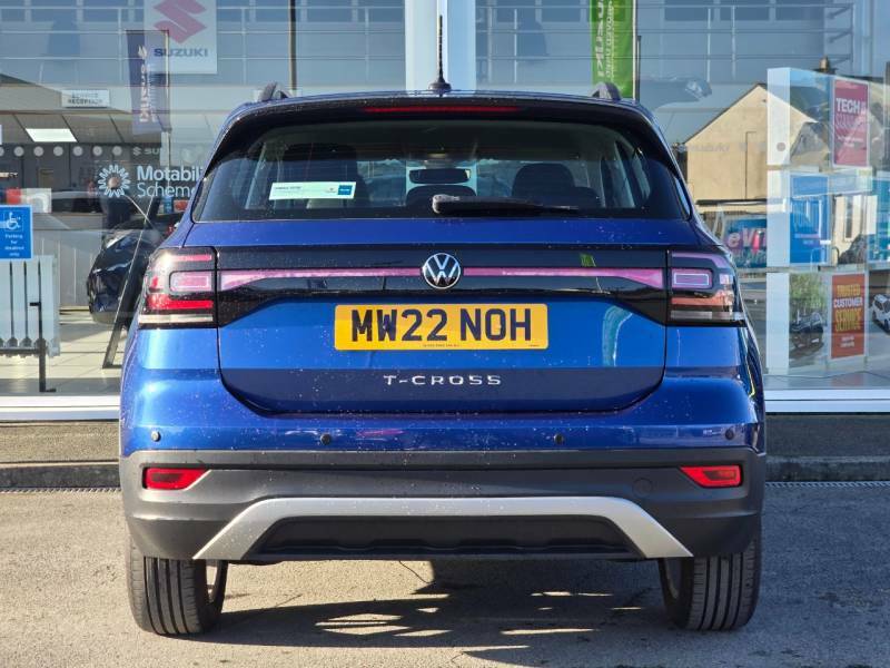 Volkswagen T-Cross Se Tsi - 2022 22 MW22NOH Blue #6