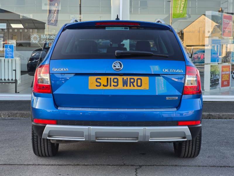 Skoda Octavia 2.0 Tdi Cr 184 Scout 4X4 Dsg 7 Speed - 2019 Blue #6