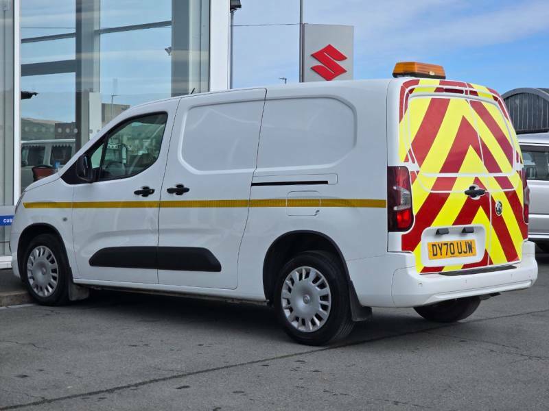 Vauxhall Combo 2300 1.5 Turbo D 100Ps H1 Sportive Van - 2020 70 DY70UJW White #5