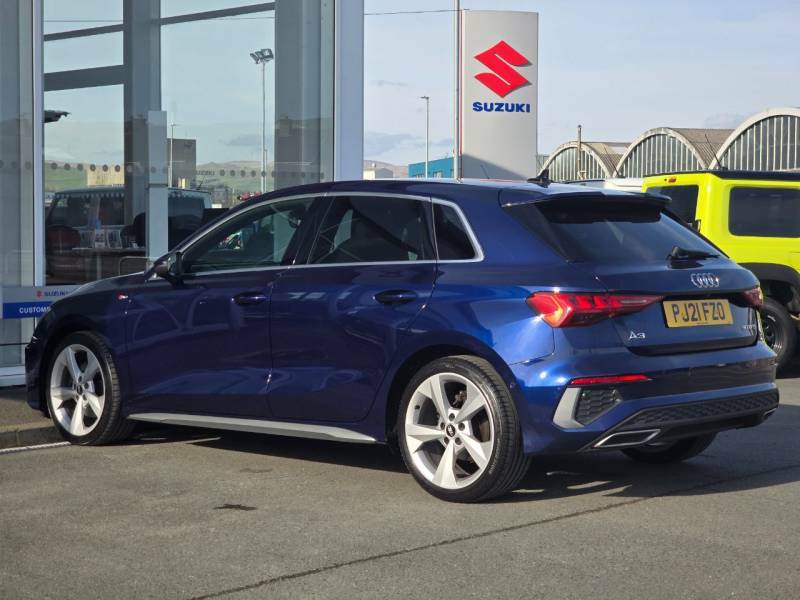 Audi A3 30 Tfsi S Line - 2021 21 PJ21FZO Blue #5