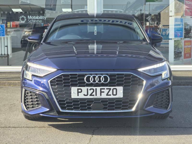 Audi A3 30 Tfsi S Line - 2021 21 PJ21FZO Blue #3