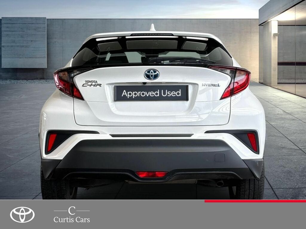 Toyota C-Hr 1.8 Vvt-h Icon Cvt Euro 6 Ss URZ7466 White #4