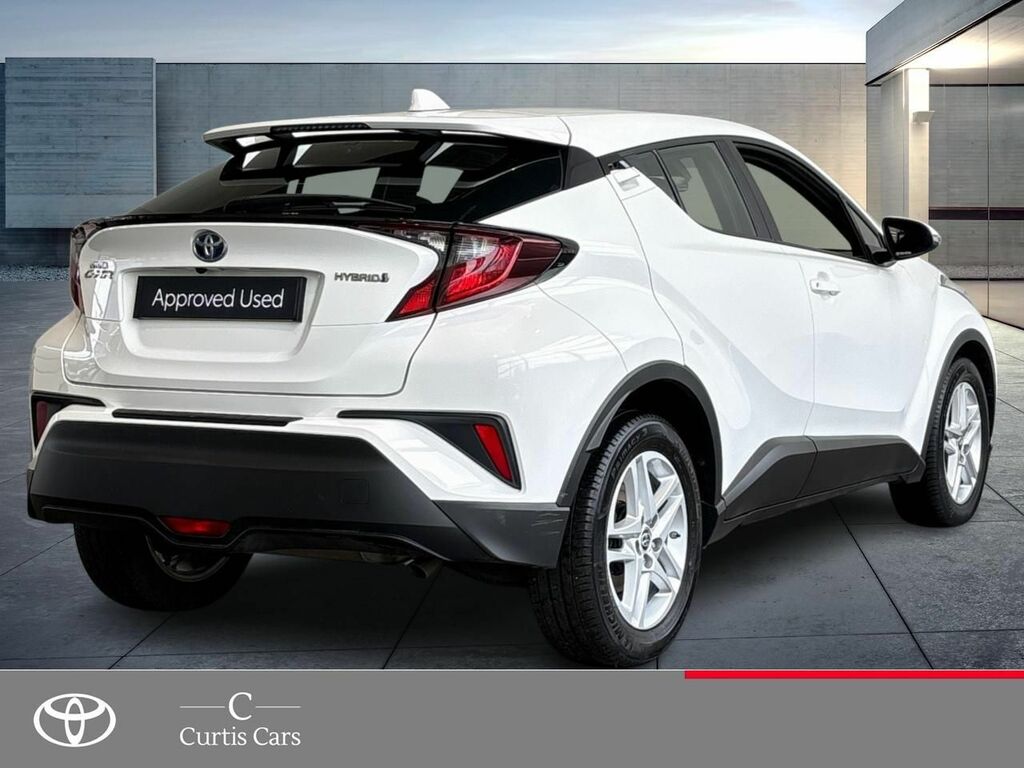 Toyota C-Hr 1.8 Vvt-h Icon Cvt Euro 6 Ss URZ7466 White #5