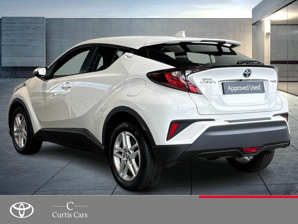 Toyota C-Hr 1.8 Vvt-h Icon Cvt Euro 6 Ss URZ7466 White #3