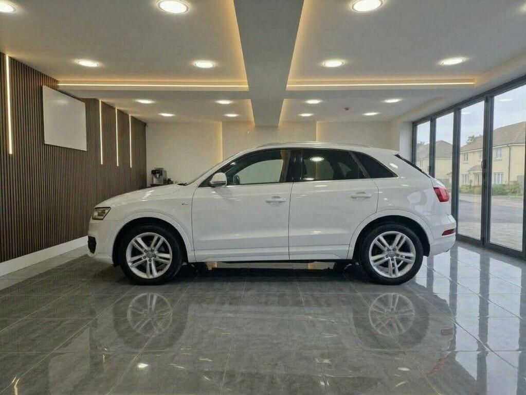Audi Q3 2.0 Tdi S Line S Tronic Quattro Euro 5 Ss YK13UUV White #5